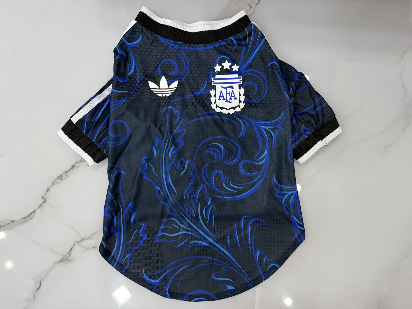 Camiseta perro mascota Argentina Mundial 2026 Visitante (tallas XS-XL)