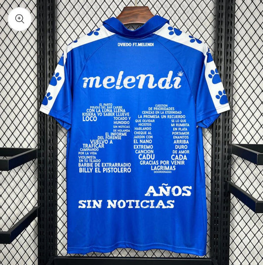 Camiseta Oviedo 1990-91 Especial Melendi