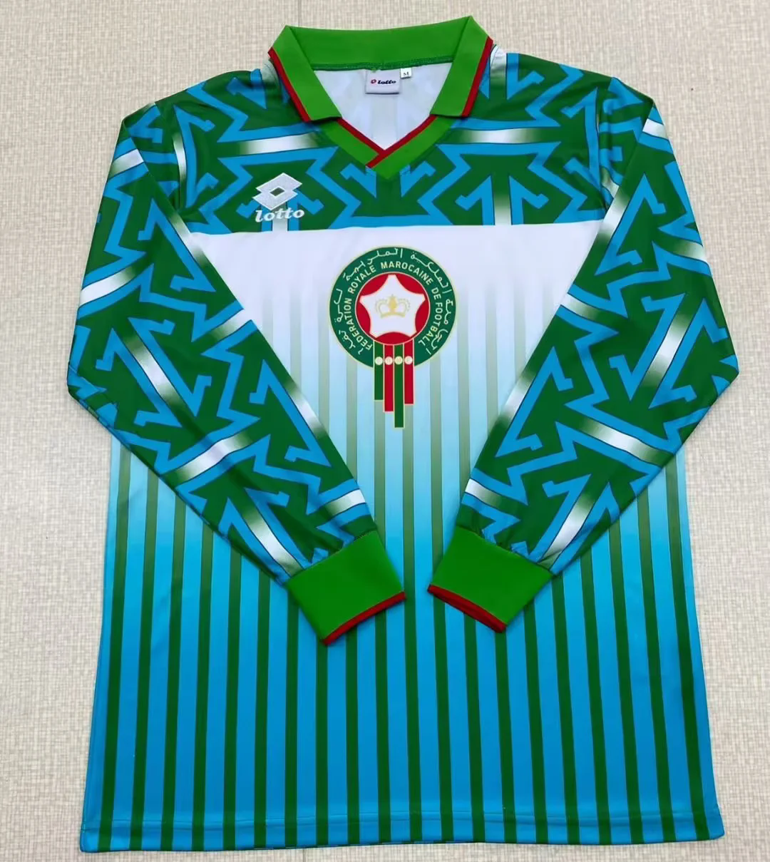 Camiseta manga larga Marruecos 1994/95 Visitante (solo tallas S-XXL)