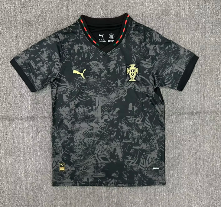 Camiseta Portugal 2026 version especial negra (solo tallas S-4XL)