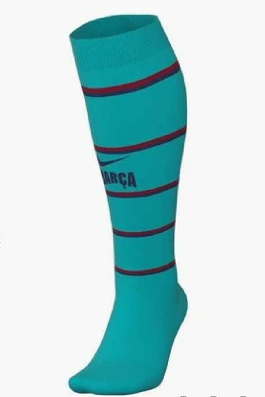 Medias Barcelona tercera equipacion tallas (32-37) y (39-44)
