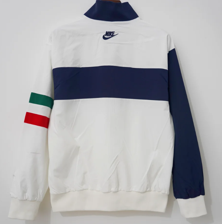 Chaqueta cortavientos blanca Italia 1996 (tallas S-XXL)