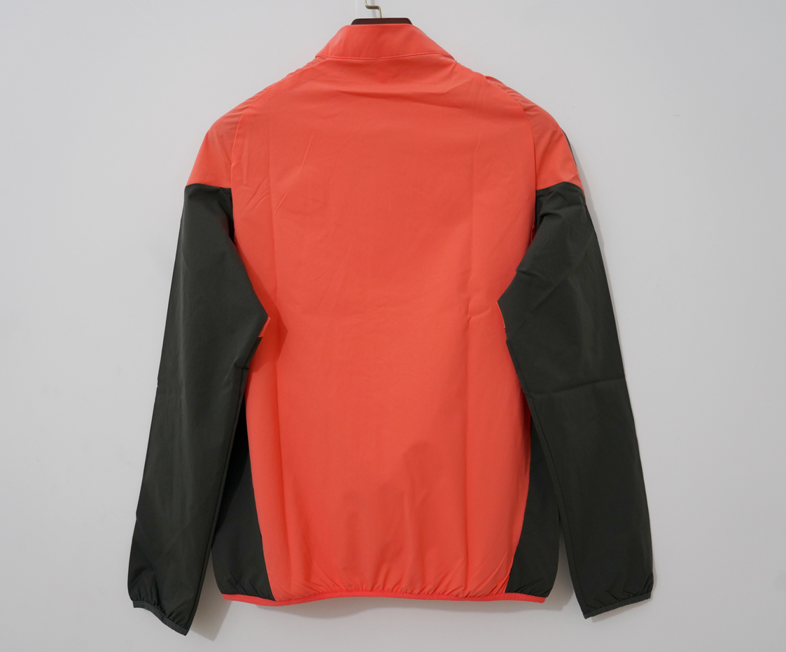 Chaqueta cortavientos naranja del Bayern con negro (tallas S-3XL)