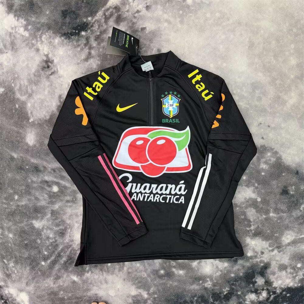 Sueter Brasil con patrocinadores (tallas S-XXL)