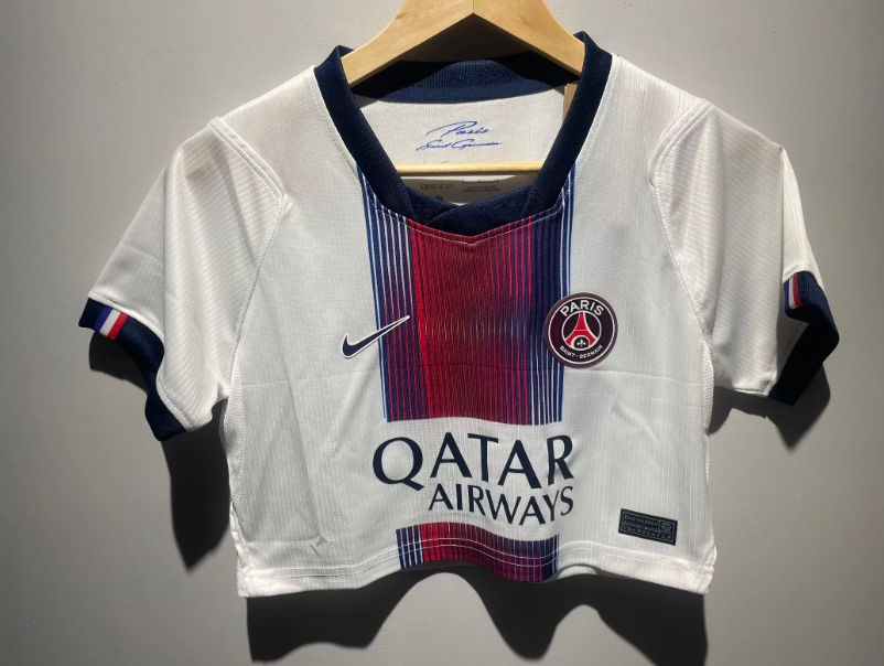 Crop PSG Paris 26/27 Visitante (tallas S-XXL) by Cafutshopp