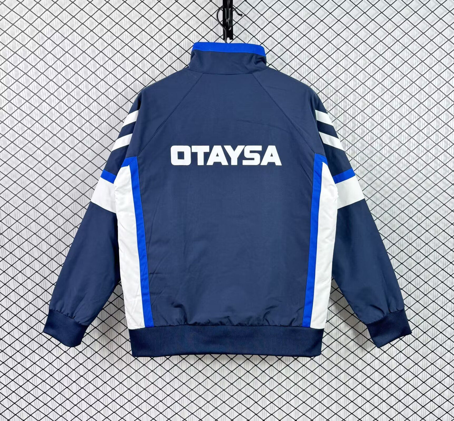 Chaqueta cortavientos Real Madrid 1991-92 azul oscuro (tallas S-XXL)