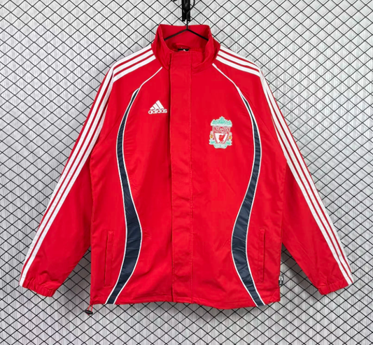 Chaqueta cortavientos Liverpool 2006/07 roja (tallas S-XXL)