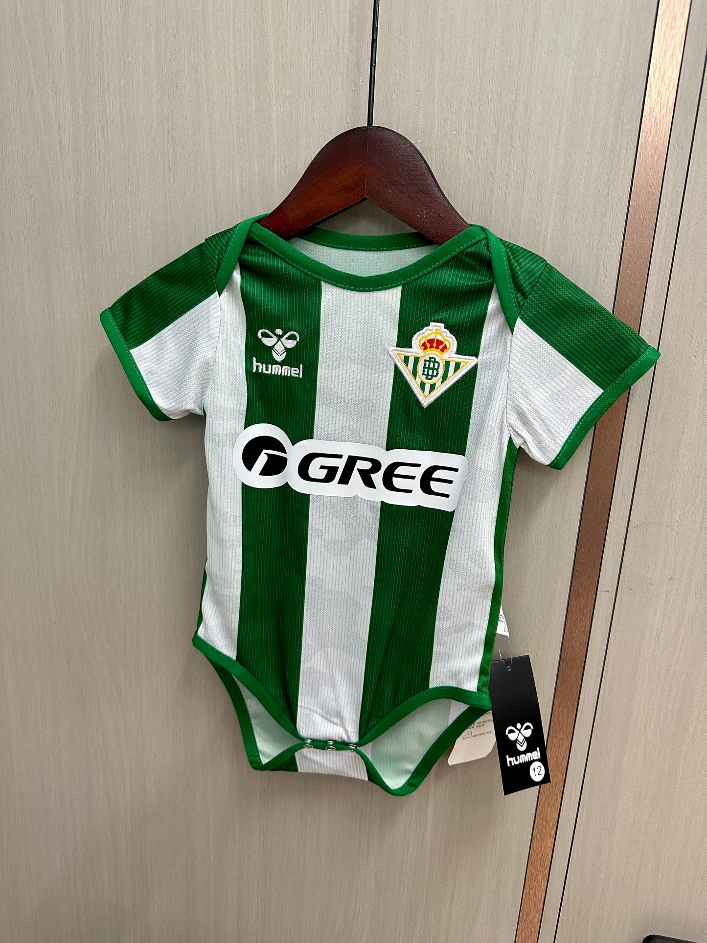 Body Betis  (6 meses -12 meses y 1-2 años)