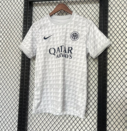 Camiseta de entrenamiento Inter de milan blanca y gris 26/27 (tallas S-XXL)