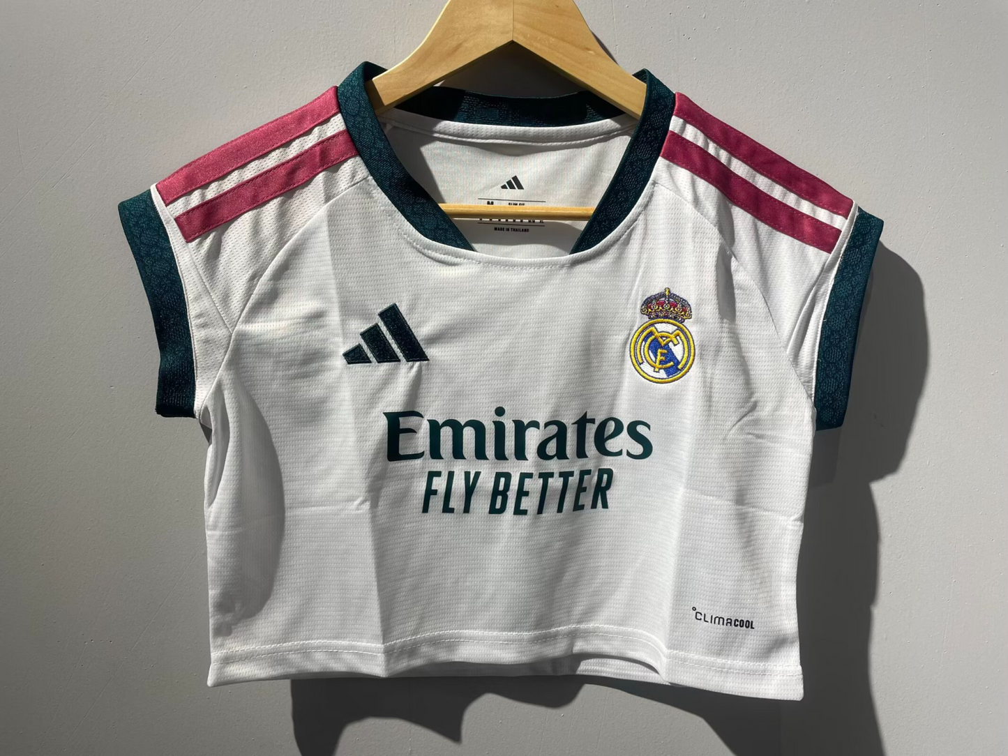 Crop de mujer Real Madrid 26-27 Local (tallas S-XXL)