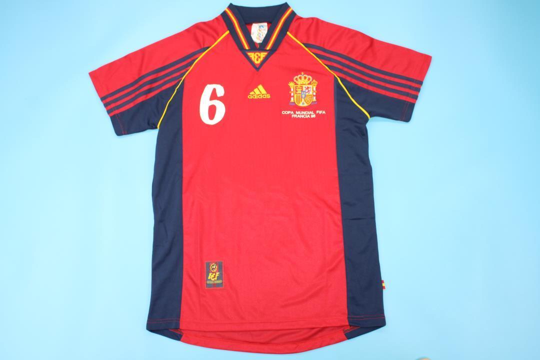 Camiseta España 1998 Local