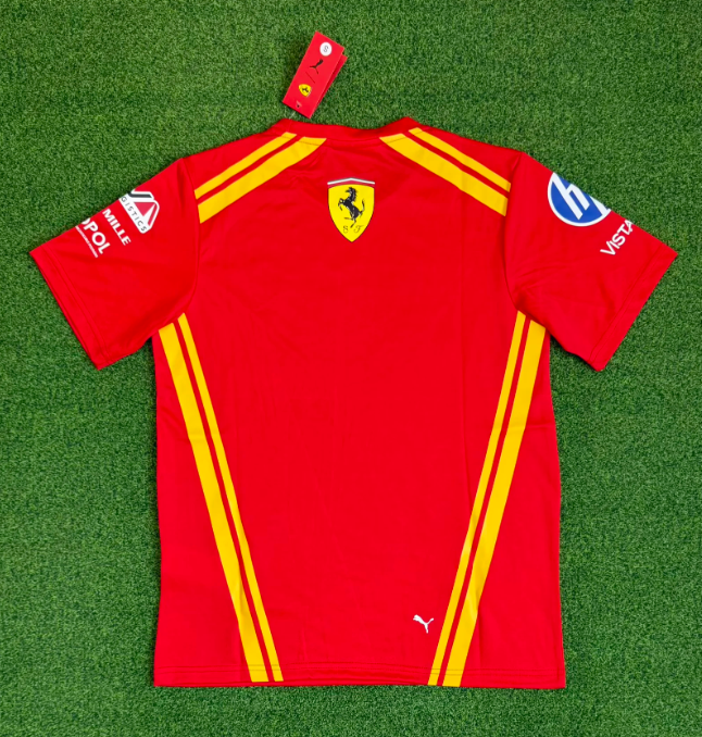 Camiseta Ferrari rojo 2026 (tallas S-4XL)