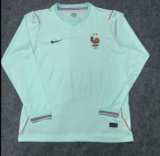 Camiseta Francia manga larga Mundial 2026 (tallas S-4XL)