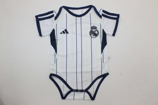 Body beisbol Real Madrid  (6 meses -12 meses y 1-2 años)