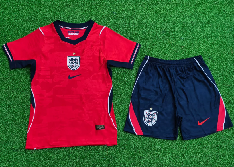 Equipacion Inglaterra Mundial 2026 Visitante (solo talla niños)