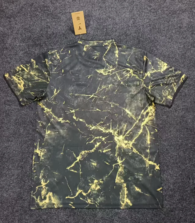 Camiseta de entrenamiento Barcelona  26-27 negra y dorada (tallas S-4XL)