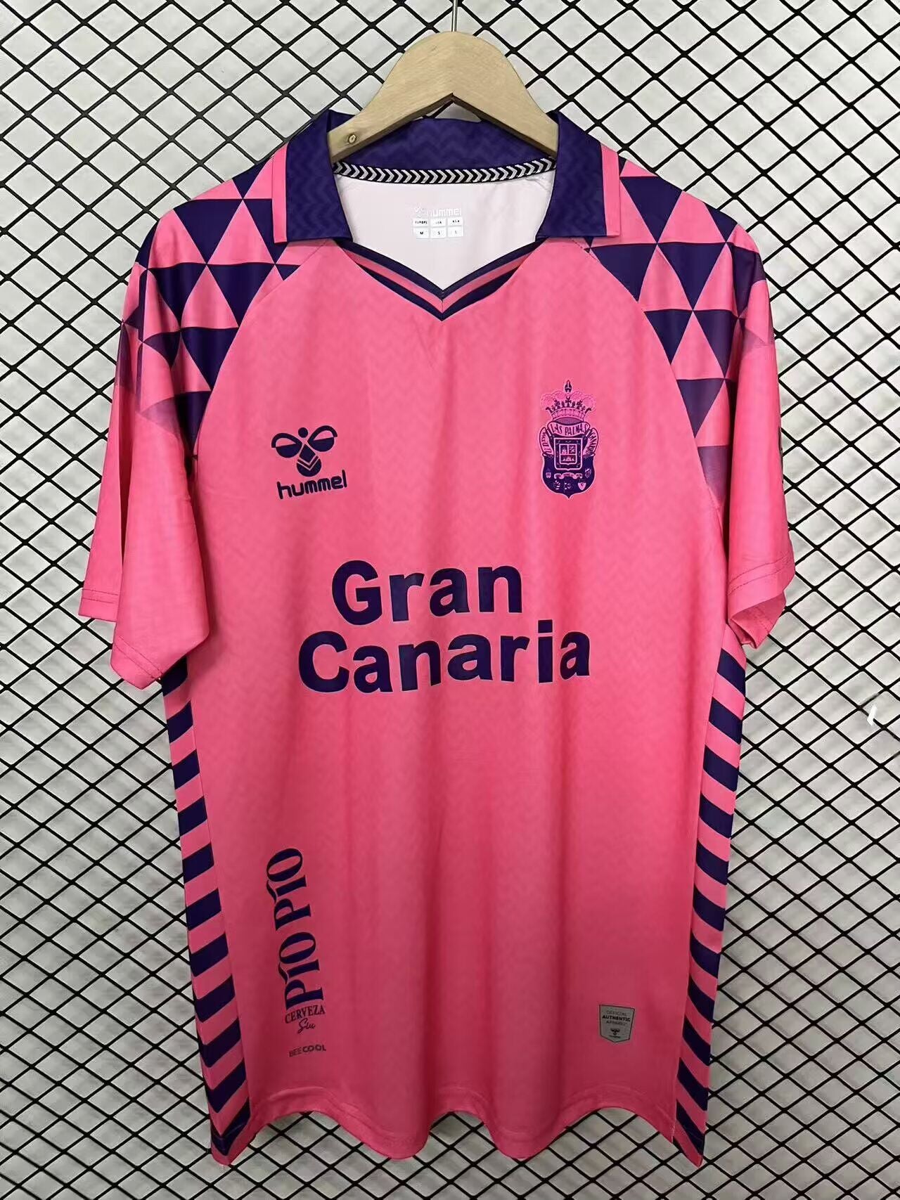 Camiseta Las Palmas 24/25 rosa (tallas S-XXL)