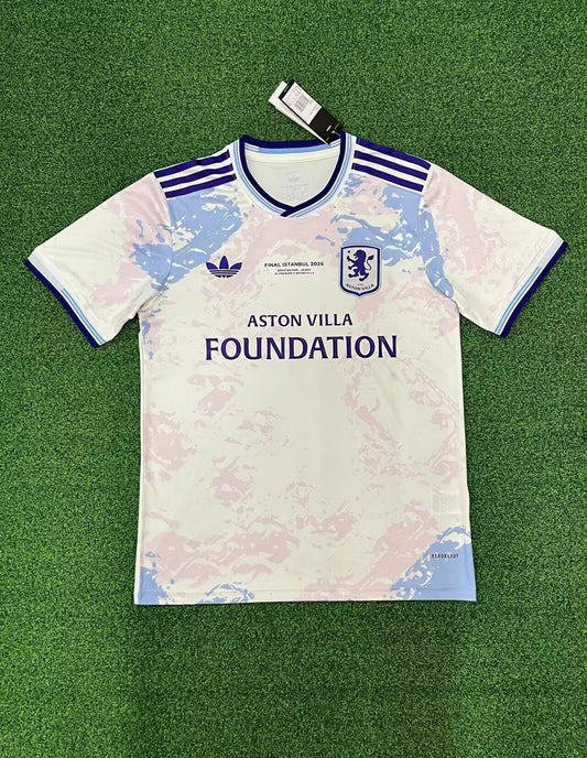 Camiseta Aston Villa 25/26 3º equipacion final europea (tallas S-4XL)