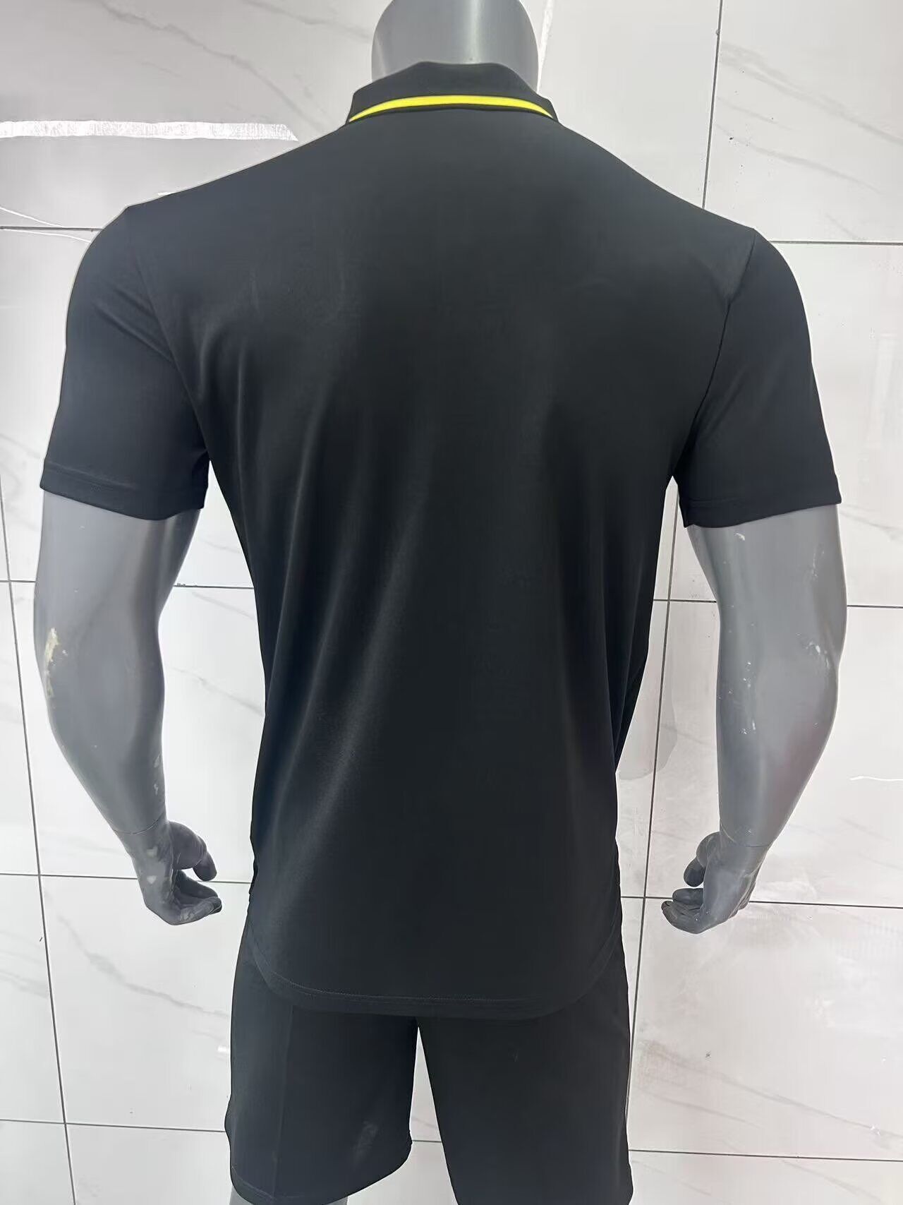Polo Brasil 26 negro (solo tallas S-XXL)
