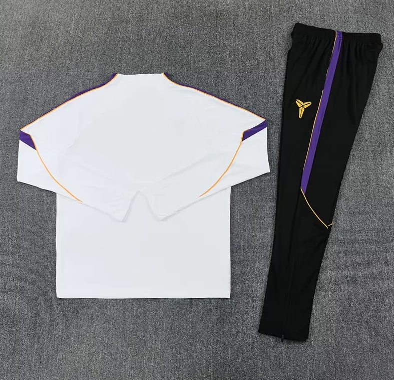 Chandal de entrenamiento Barcelona 26/27 blanco (tallas adultos y niños)