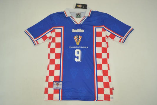 Camiseta Croacia 1998 Visitannte
