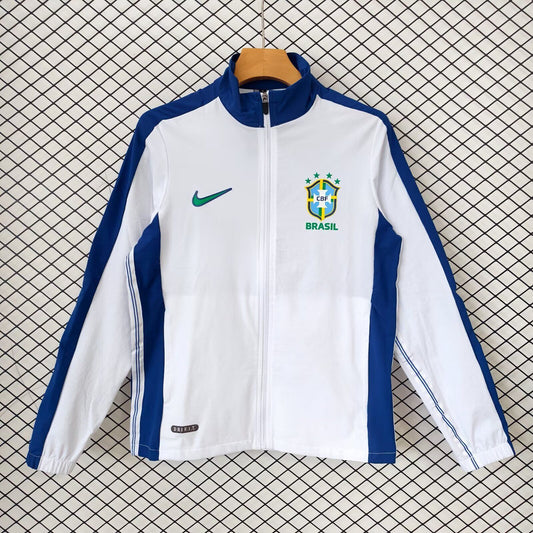 Chaqueta cortavientos blanca Brasil 1998 (tallas S-XXL)