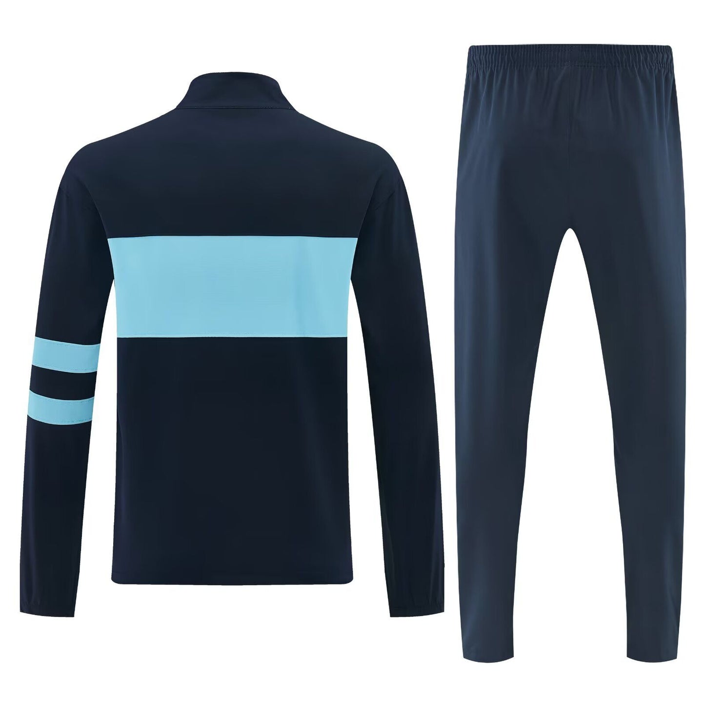 Chandal cortavientos Barcelona negro con azul (tallas S-XXL)