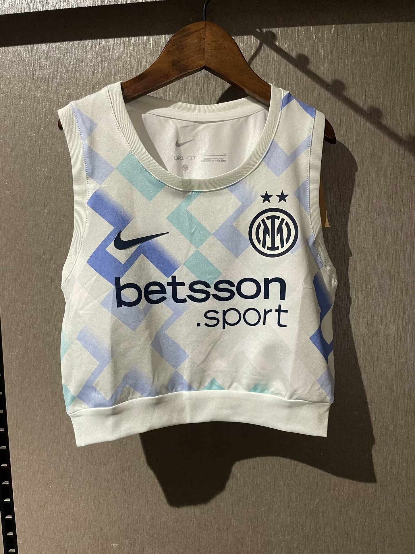 Top Mujer Inter de Milán Blanco (tallas S-XL)