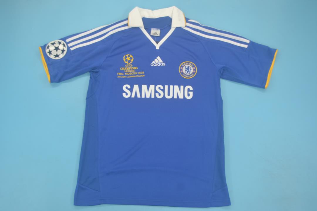 Camiseta Chelsea 2007-08 Final Champions