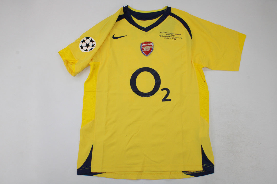 Camiseta Arsenal 2005/06 Final Champions