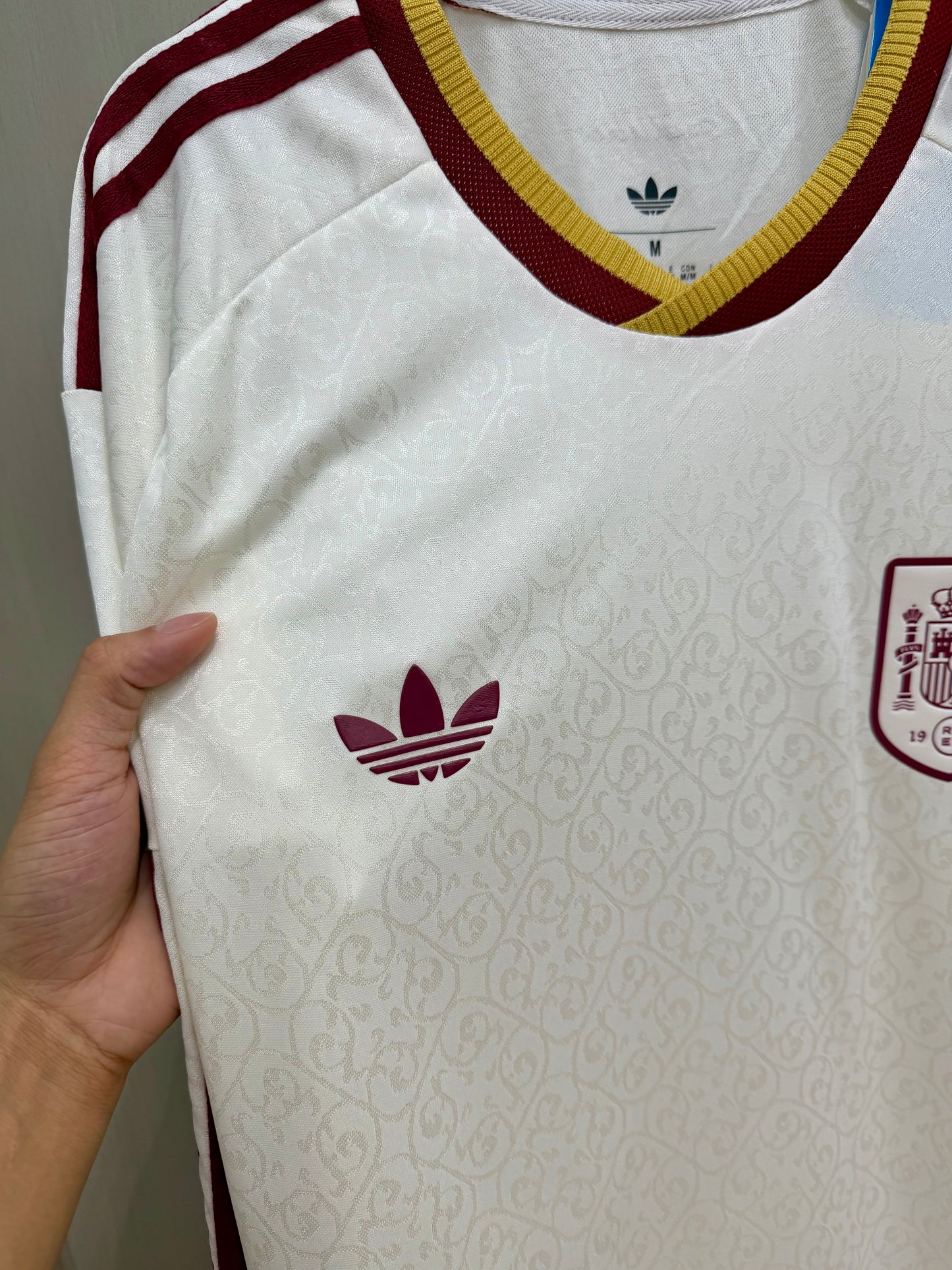 Camiseta manga larga España Visitante Mundial 2026 (tallas S - 2XL)