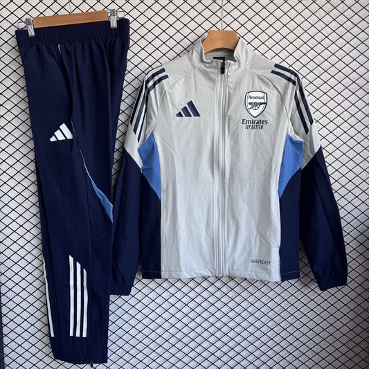 Chandal gris Arsenal cortavientos (Solo tallas S-2XL)
