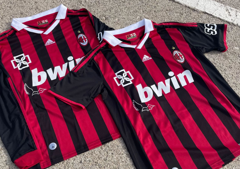 Camiseta Milan 2009/10 versión duki