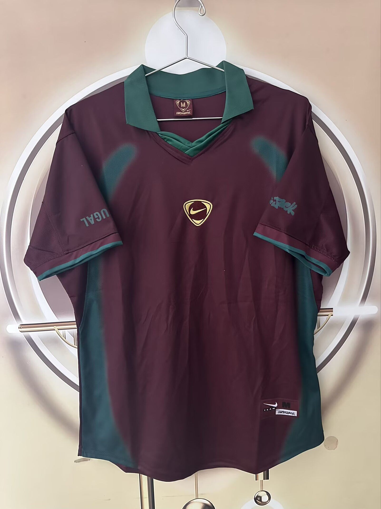 Camiseta Travis Scott Cactus Jack x Nike Brasil Total 90 Retro (tallas S-4XL)