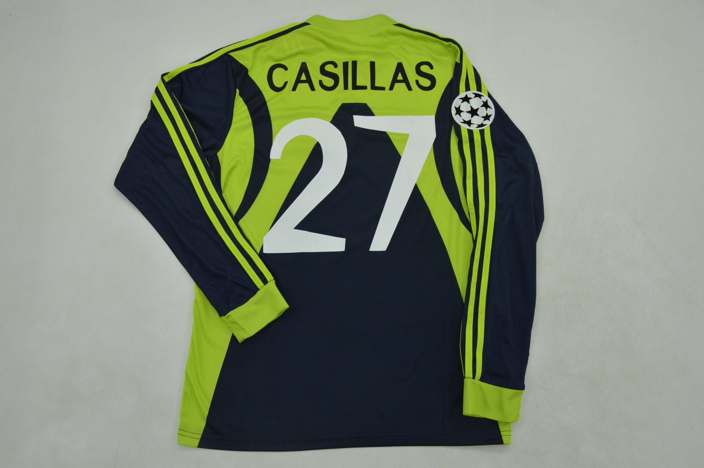 Camiseta Real Madrid manga larga 1999-00 portero negro verde (tallas S-2XL)