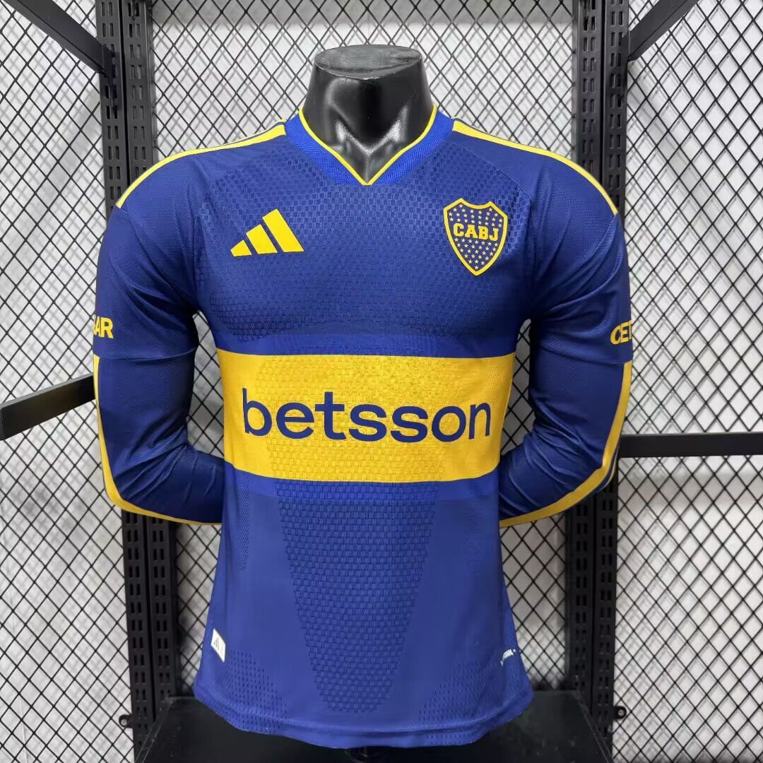 Camiseta manga larga Boca Junior 26/27 Local (tallas S-4XL)