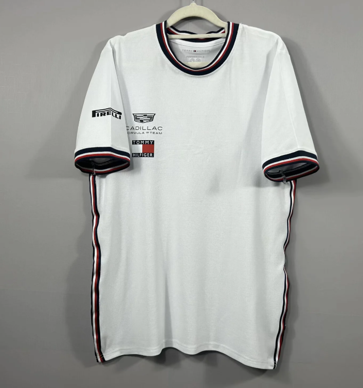 Camiseta blanca Cadillac 2026 (tallas S-5XL)