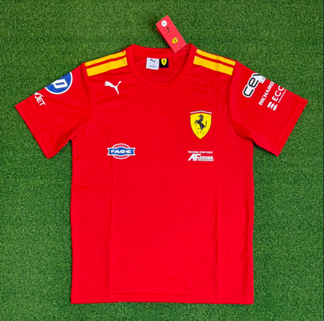 Camiseta Ferrari rojo 2026 (tallas S-4XL)