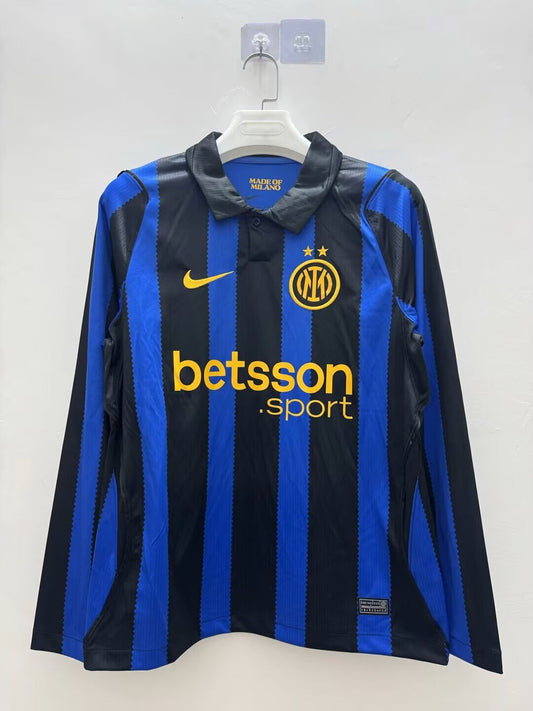 Camiseta manga larga Inter de Milan 26/27 (tallas S-4XL)