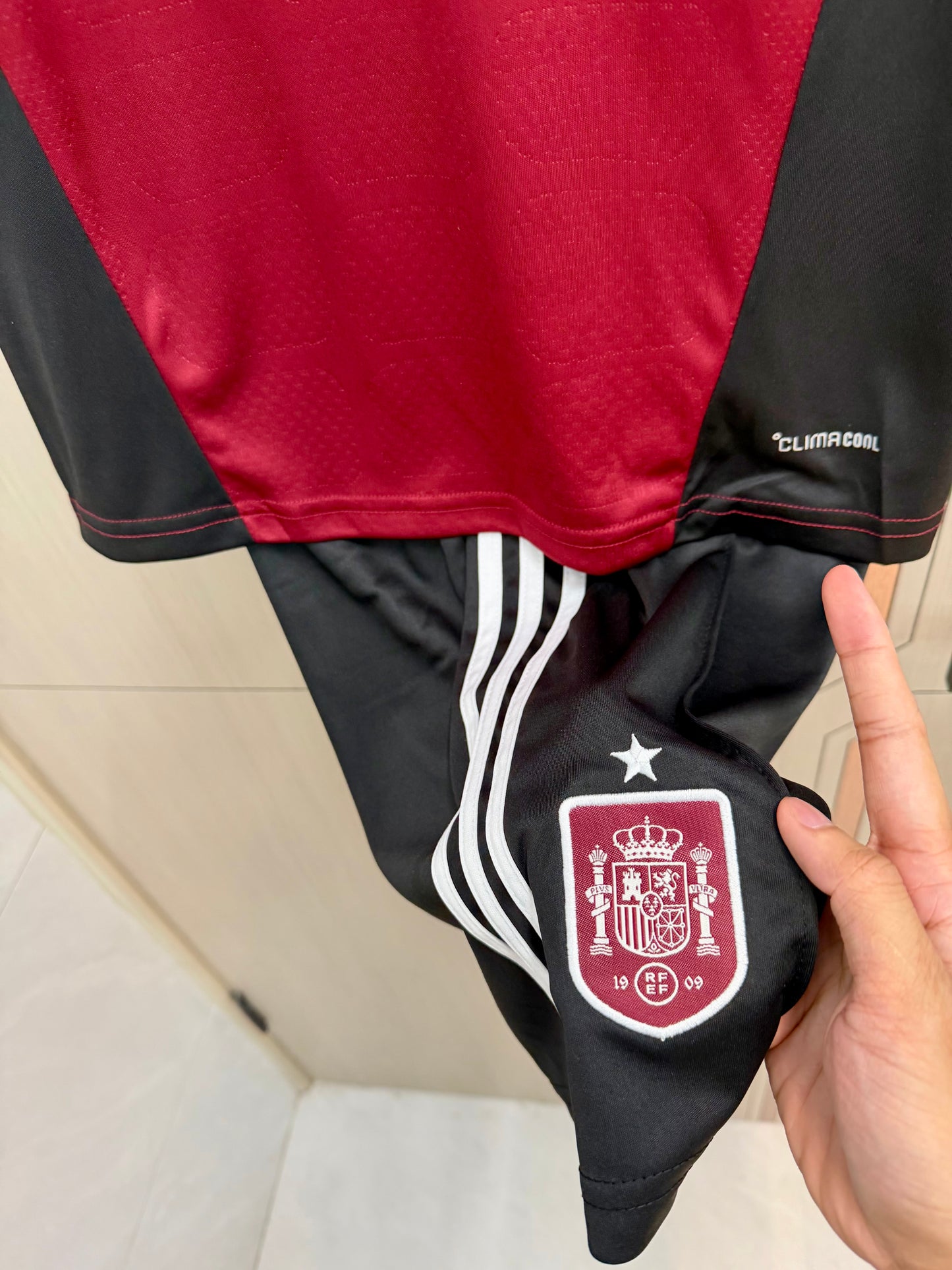 Equipacion portero España Mundial 2026 (tallas adultos y niños)