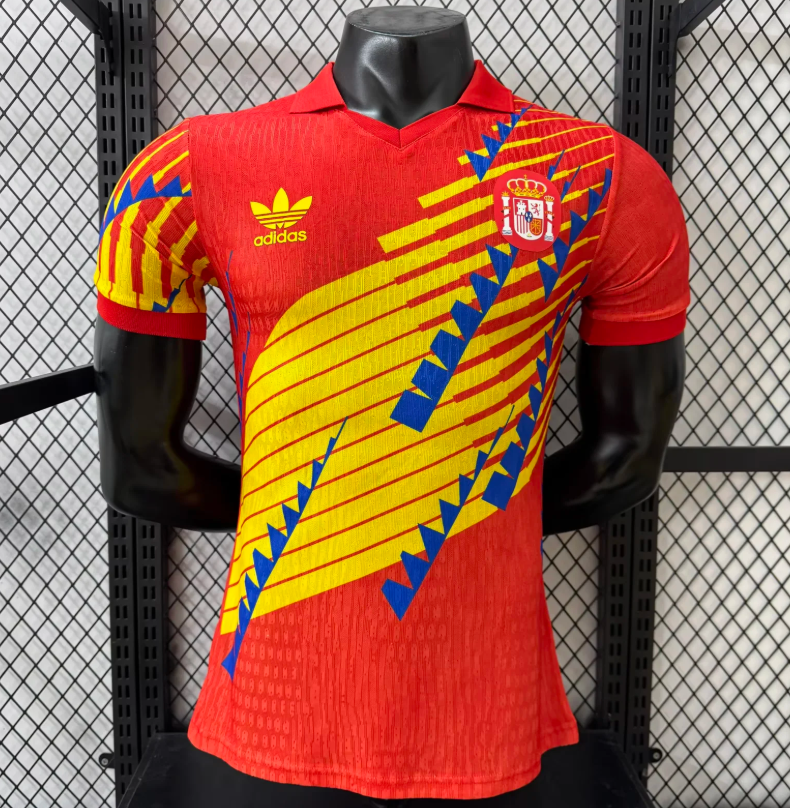 Camiseta España 2026 rojo amarillo player version (solo tallas S-2XL)