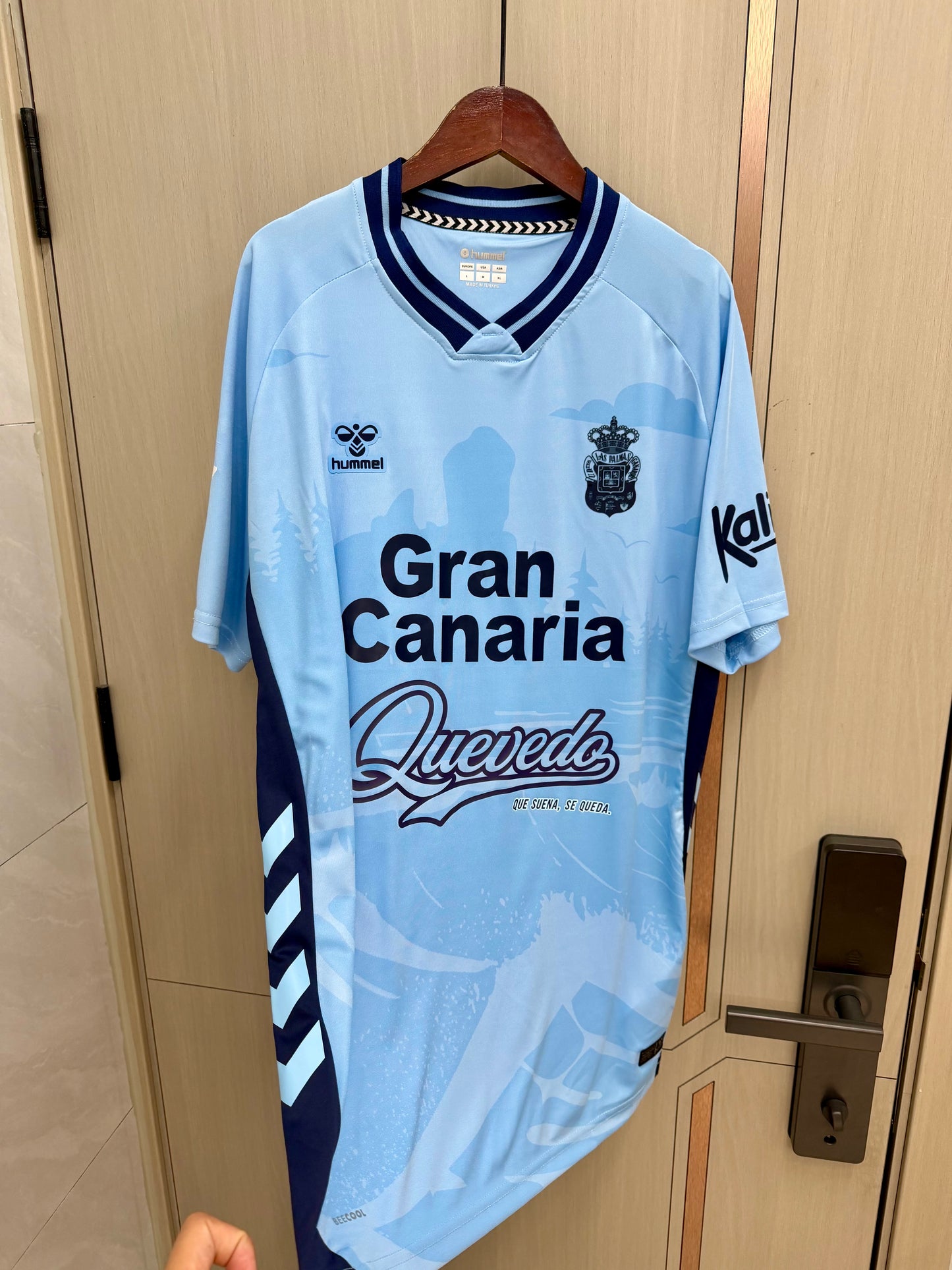 Camiseta Las Palmas Visitante especial Quevedo (tallas S-4XL)