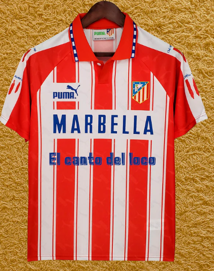 Camiseta Atletico de Madrid 1995/96 especial El canto del loco