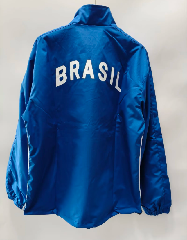 Chaqueta cortavientos azul Brasil 1998 (tallas S-XXL)