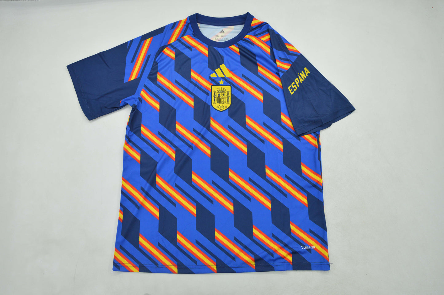 Camiseta de entrenamiento España 2026 pre-partido (tallas S-2XL)