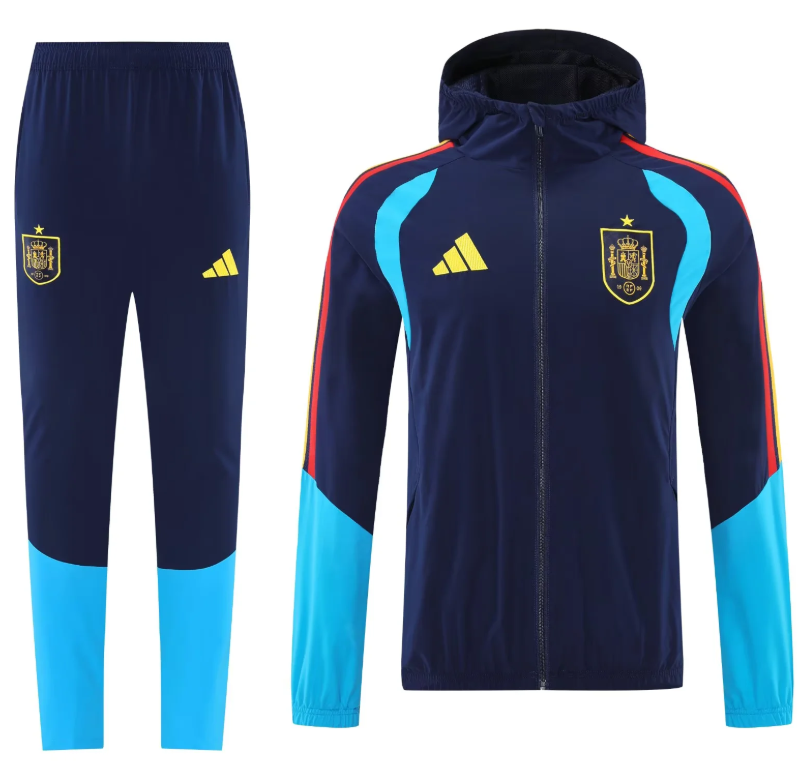 Chandal con gorro cortavientos España (Solo tallas S-2XL)