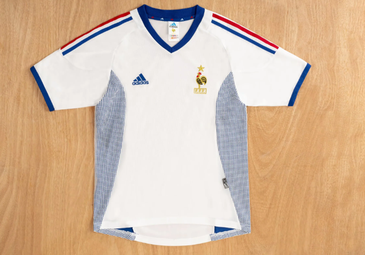 Camiseta Francia 2002 Visitante (tallas S-2XL)