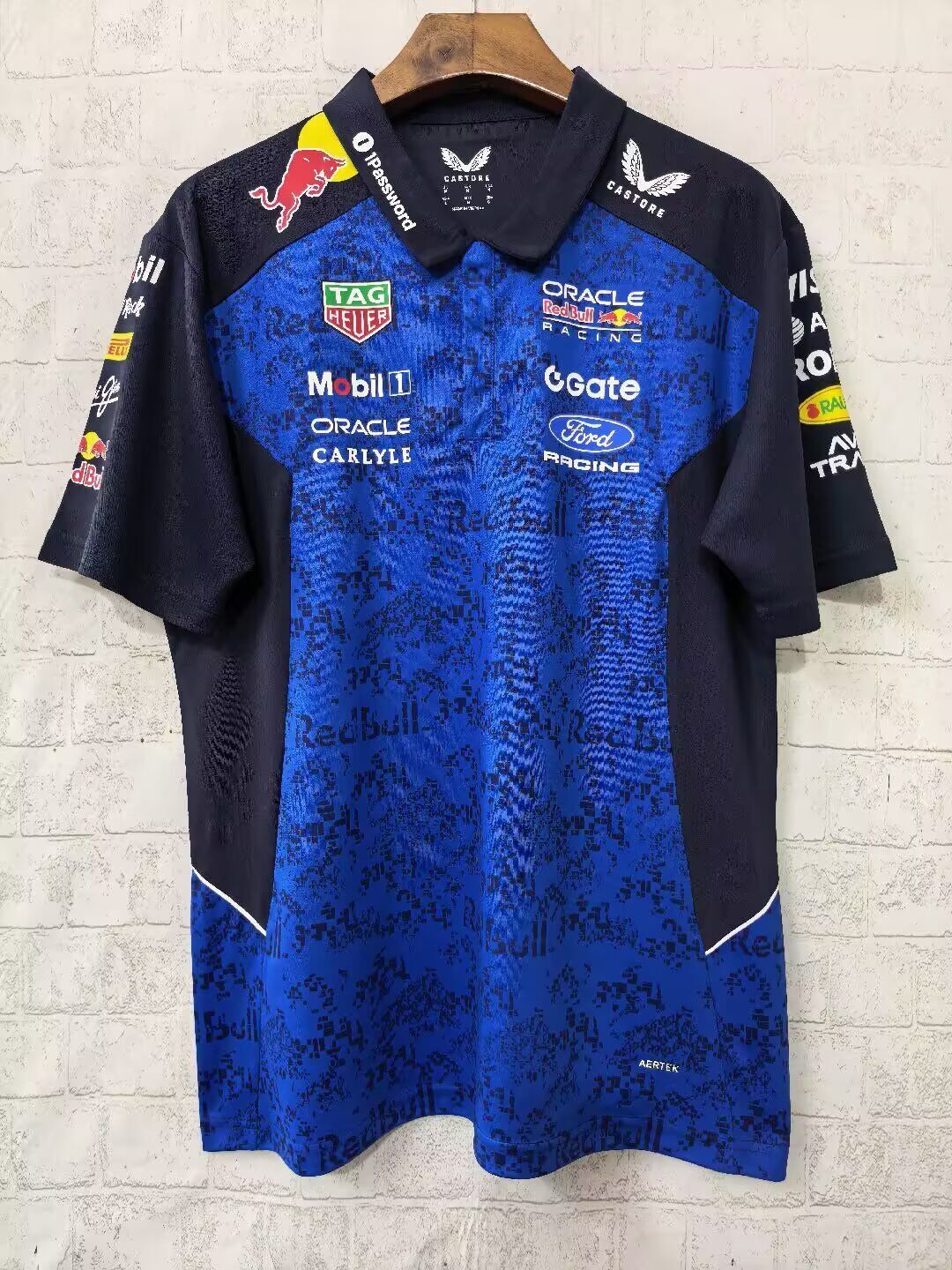 Polo Red Bull 26 azul y negro (solo tallas S-5XL)
