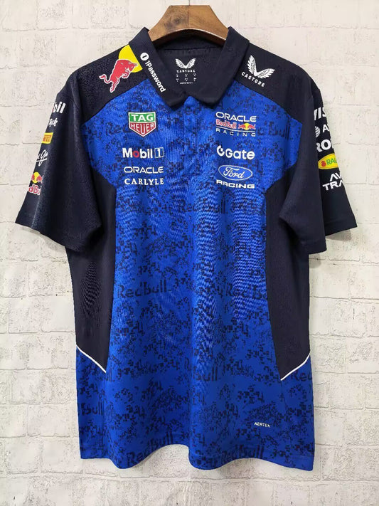 Polo Red Bull 26 azul y negro (solo tallas S-5XL)