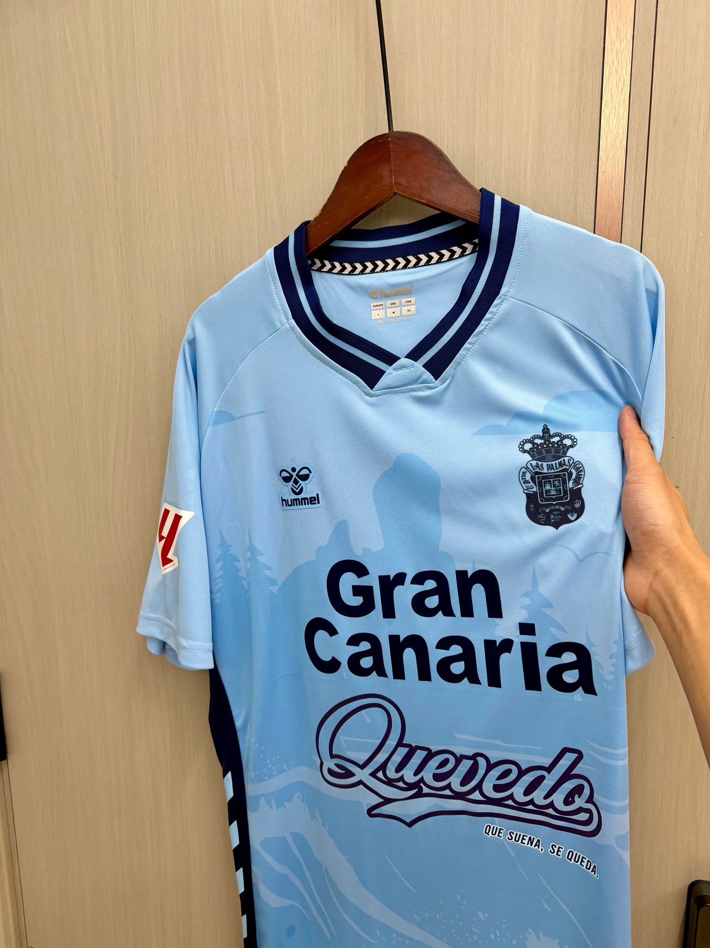 Camiseta Las Palmas Visitante especial Quevedo (tallas S-4XL)